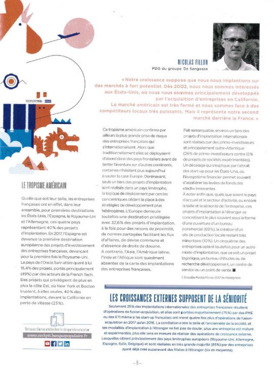 De Sangosse dans le presse