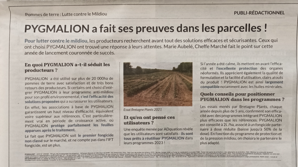 De Sangosse dans le presse